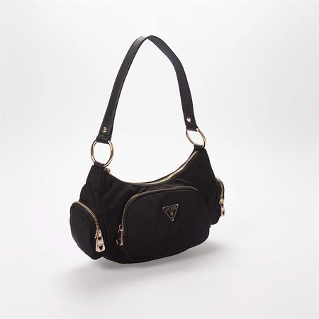 Guess Kadın Vegan Siyah Omuz Çantası 