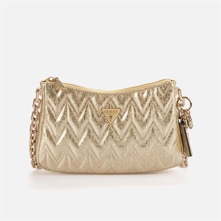 Guess Kadın Vegan Altın Sarısı Omuz Çantası 