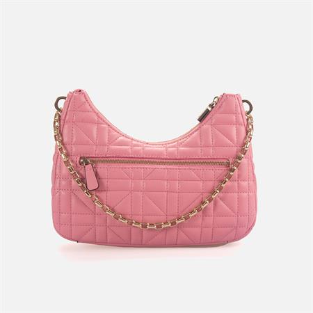 Guess Kadın Vegan Pembe Omuz Çantası 