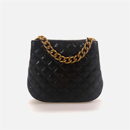 Guess Kadın Vegan Siyah Omuz Çantası 