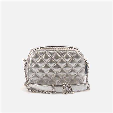 Guess Kadın Vegan Gümüş Omuz Çantası 