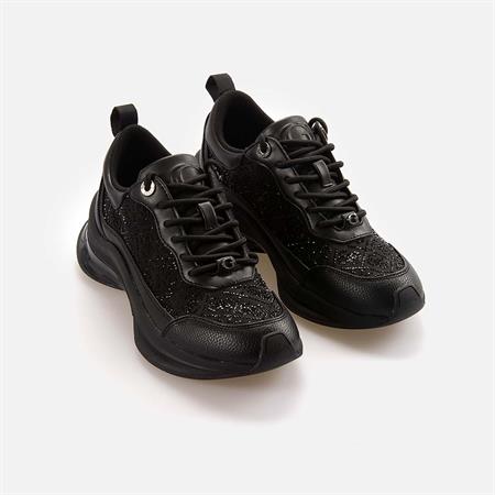 Guess Kadın Vegan Siyah Spor & Sneaker Ayakkabı