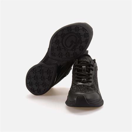 Guess Kadın Vegan Siyah Spor & Sneaker Ayakkabı