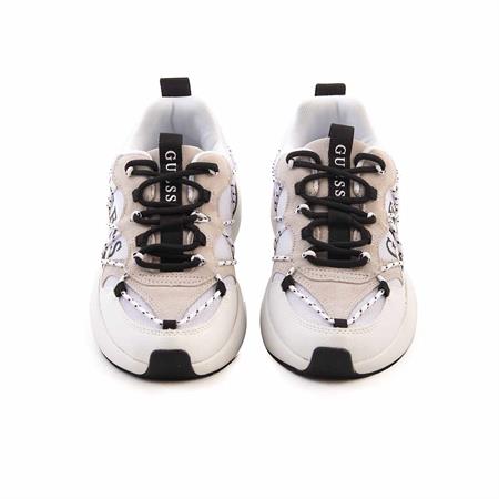 Guess Kadın Vegan Siyah - Beyaz Spor & Sneaker Ayakkabı