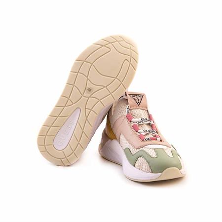 Guess Kadın Vegan Krem Spor & Sneaker Ayakkabı