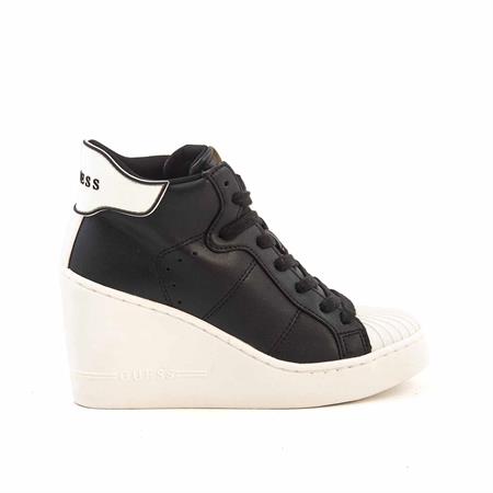 Guess Kadın Vegan Kauçuk Taban Siyah Spor & Sneaker Ayakkabı