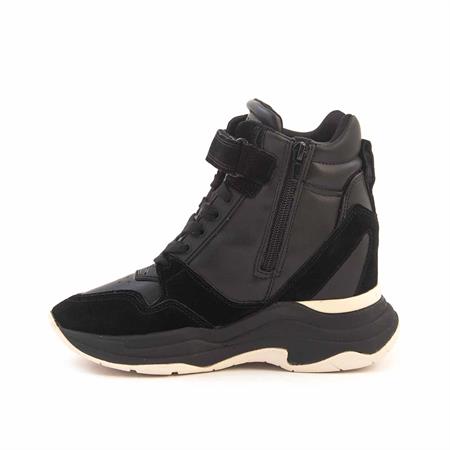 Guess Kadın Vegan Kauçuk Taban Siyah Spor & Sneaker Bot Ayakkabı