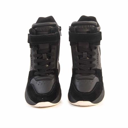 Guess Kadın Vegan Kauçuk Taban Siyah Spor & Sneaker Bot Ayakkabı