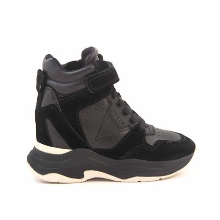 Guess Kadın Vegan Kauçuk Taban Siyah Spor & Sneaker Bot Ayakkabı