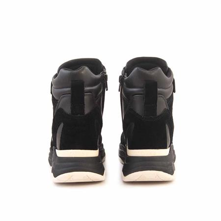 Guess Kadın Vegan Kauçuk Taban Siyah Spor & Sneaker Bot Ayakkabı