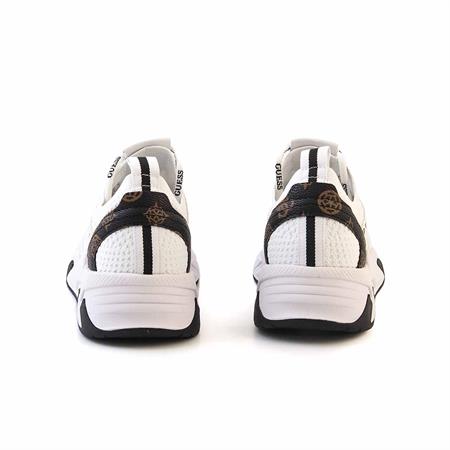 Guess Kadın Vegan Beyaz-Kahverengi Spor & Sneaker Ayakkabı
