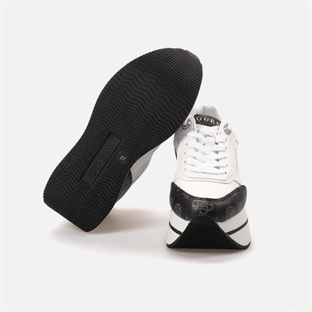 Guess Kadın Vegan Beyaz- Spor & Sneaker Ayakkabı