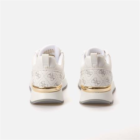 Guess Kadın Vegan Beyaz-Gri Spor & Sneaker Ayakkabı