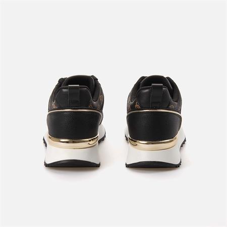 Guess Kadın Vegan Siyah-Kahverengi Spor & Sneaker Ayakkabı