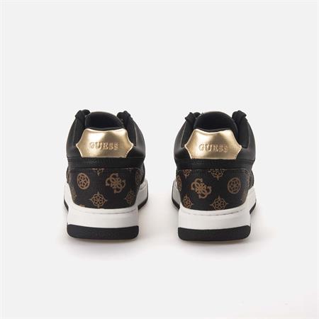 Guess Kadın Vegan Siyah-Kahverengi Spor & Sneaker Ayakkabı