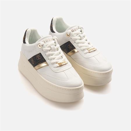 Guess Kadın Vegan Beyaz Spor & Sneaker Ayakkabı