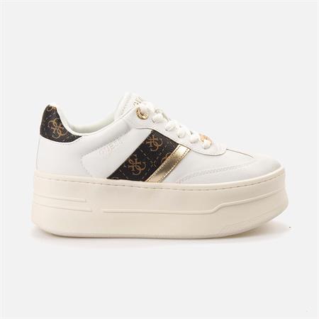 Guess Kadın Vegan Beyaz Spor & Sneaker Ayakkabı