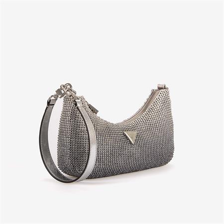 Guess Kadın Taşlı Mini Omuz Çantası HWOY9350720