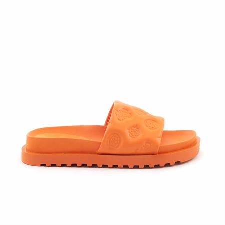 Guess Kadın Vegan Turuncu Terlik Ayakkabı