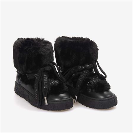 Guess Kadın Unessa Yapay Kürk Detaylı Bot FLFUEKFUR10