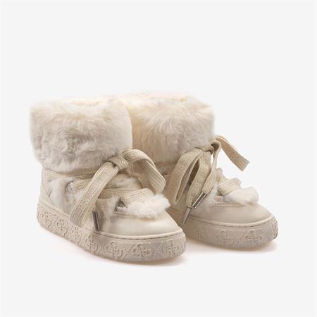 Guess Kadın Unessa Yapay Kürk Detaylı Bot FLFUEKFUR10