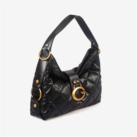 Guess Kadın Vegan Camden Kapitone Omuz Çantası HWQB9308180