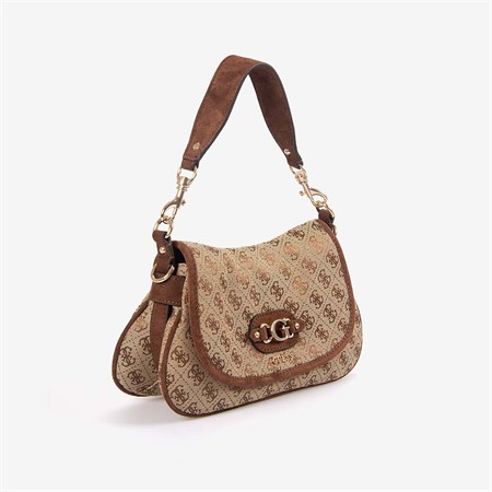 Guess Kadın Vegan Samantha Logo Omuz Çantası HWJG2313190