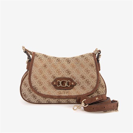 Guess Kadın Vegan Samantha Logo Omuz Çantası HWJG2313190