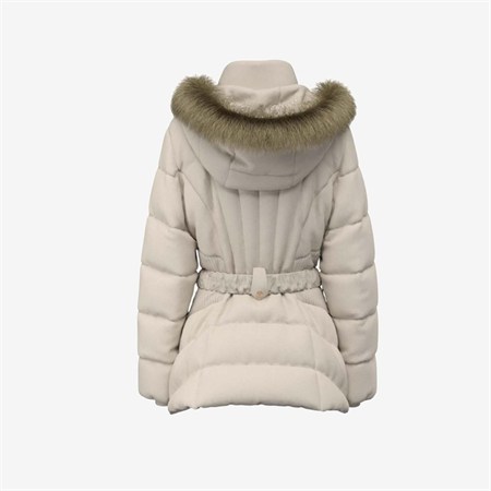 Guess Kemer Detaylı Fermuarlı Kısa Kadın Mont W6BL38W4087