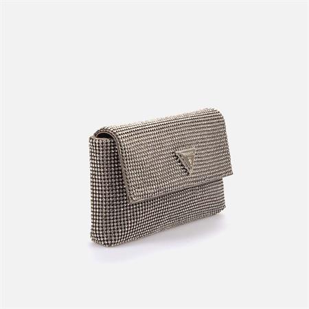 Guess Kadın Vegan Gümüş Çapraz & Postacı Çanta