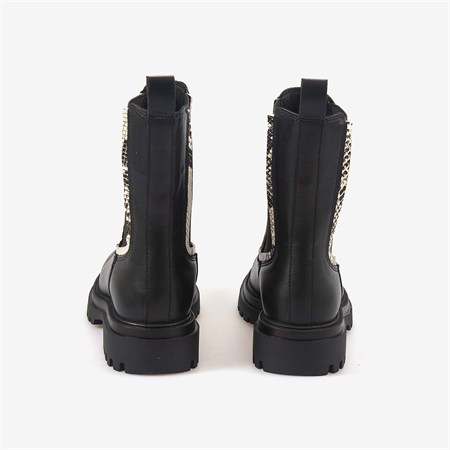 Hawen Angels Kadın 4cm Kauçuk Taban Hakiki Deri Bot 1089
