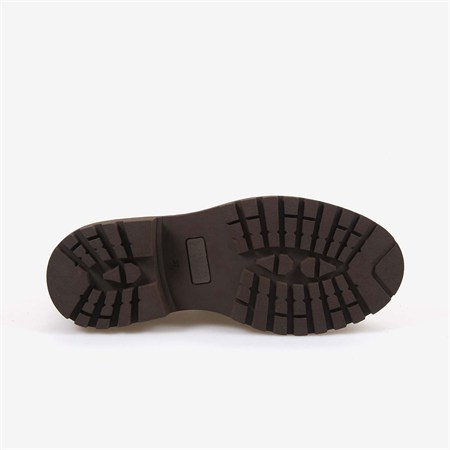 Hawen Angels Kadın 4cm Kauçuk Tabanlı Hakiki Süet Deri Loafer Ayakkabı 8103