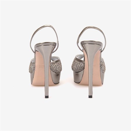 Hawen Angels Kadın Fileli 14cm Uzun Topuklu Gece & Abiye Ayakkabı 9081