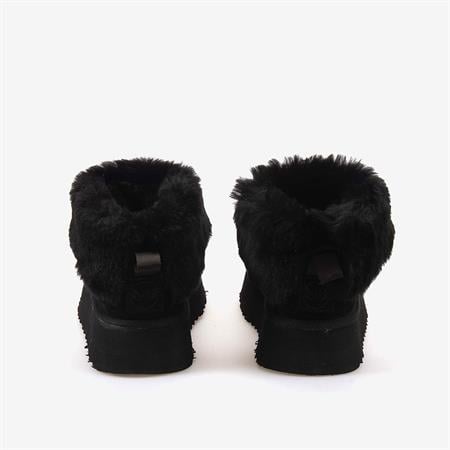 HAWEN ANGELS Kürklü Süet Deri Yüksek Tabanlı Kadın Bot 2025