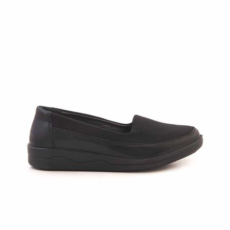 I Am Limited Kadın Hakiki Deri Poli Taban Siyah Günlük Ayakkabı