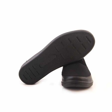 I Am Limited Kadın Hakiki Deri Poli Taban Siyah Günlük Ayakkabı