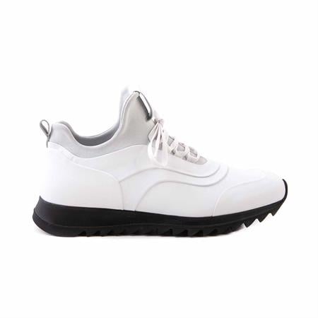 Mocassini Erkek Hakiki Deri Kauçuk Taban Beyaz Spor & Sneaker Ayakkabı