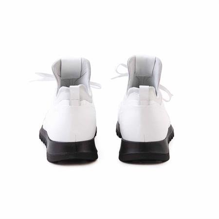 Mocassini Erkek Hakiki Deri Kauçuk Taban Beyaz Spor & Sneaker Ayakkabı