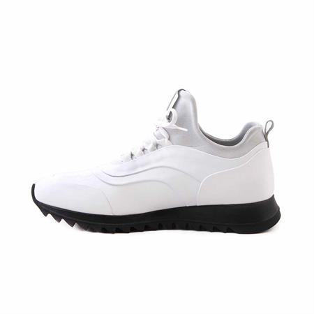 Mocassini Erkek Hakiki Deri Kauçuk Taban Beyaz Spor & Sneaker Ayakkabı