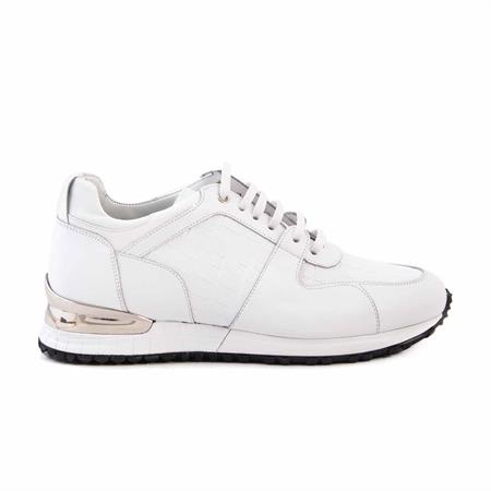 Mocassini Erkek Hakiki Deri Kauçuk Taban Beyaz Spor & Sneaker Ayakkabı