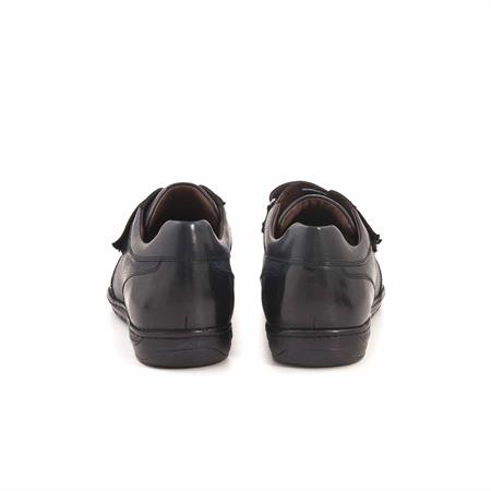 Mocassini Erkek Hakiki Deri Kauçuk Taban Lacivert Spor & Sneaker Ayakkabı