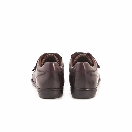 Mocassini Erkek Hakiki Deri Kauçuk Taban Bordo Spor & Sneaker Ayakkabı