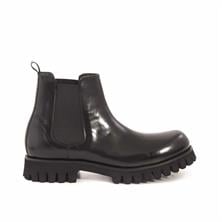 Mocassini Erkek Hakiki Deri Eva Taban Siyah Bot 