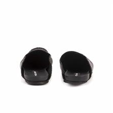 Mocassini Erkek Hakiki Deri Jut Taban Siyah Terlik Terlik