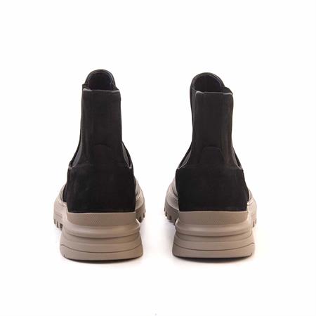 Mocassini Erkek Hakiki Deri Eva Taban Siyah Bot 