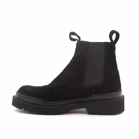 Mocassini Erkek Hakiki Deri Eva Taban Siyah Süet Bot 