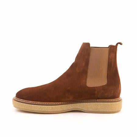 Mocassini Erkek Hakiki Deri Kauçuk Taban Taba Süet Bot 