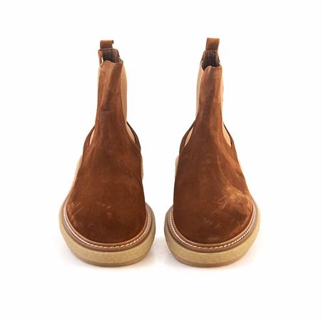 Mocassini Erkek Hakiki Deri Kauçuk Taban Taba Süet Bot 