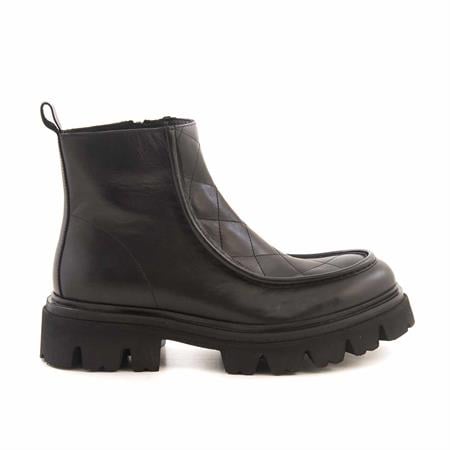 Mocassini Erkek Hakiki Deri Eva Taban Siyah Bot 