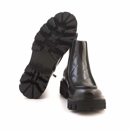 Mocassini Erkek Hakiki Deri Eva Taban Siyah Bot 